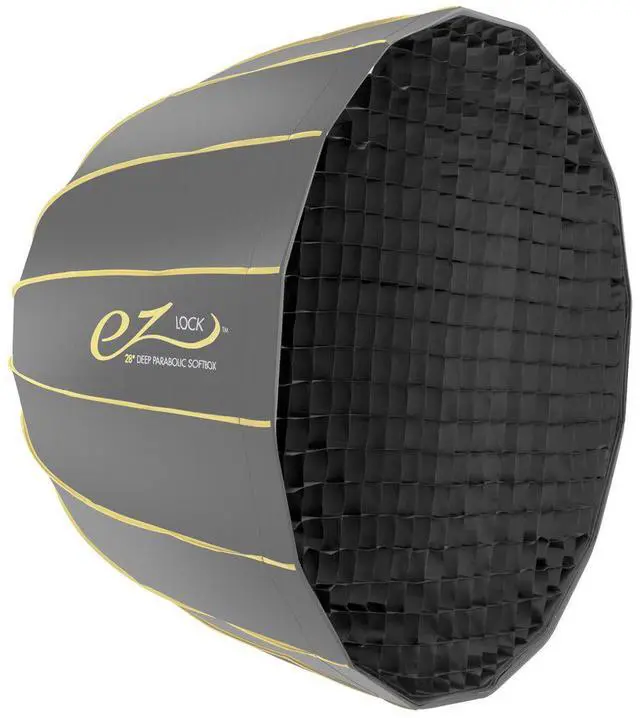 Alt view image 2 of 5 - Glow Eggcrate Grid for EZ Lock 28" Deep Parabolic Quick Softbox #EZ-G-28