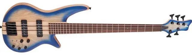 Alt view image 5 of 7 - Jackson Pro Series Spectra Bass SBP V 5-String Electric Guitar, Caramelized Jatoba Fingerboard, Blue Burst