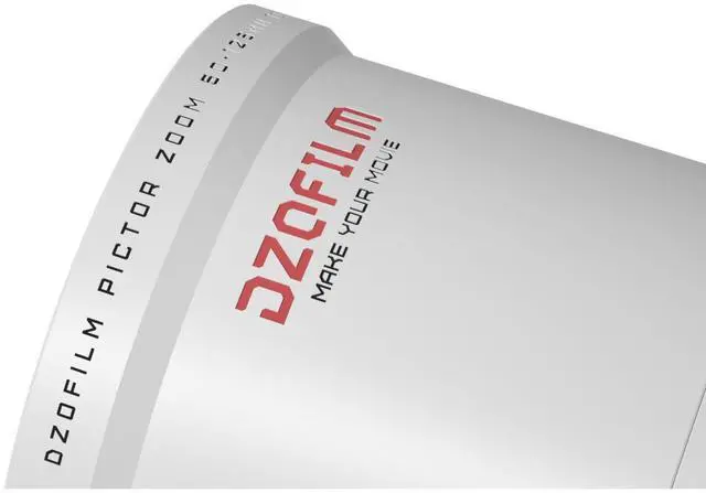 Alt view image 4 of 7 - DZOFILM Pictor 20-55mm and 50-125mm T2.8 Super35 Parfocal Cine Lens Bundle for PL Mount and Canon EF, White