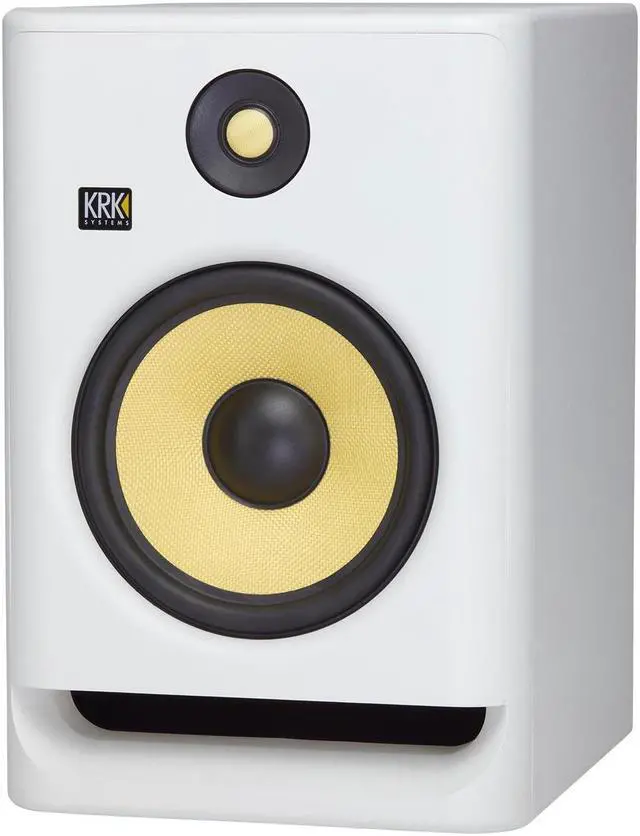 Alt view image 11 of 12 - KRK ROKIT 8 G4 8" Powered White Noise Studio Monitor #RP8G4WN-NA