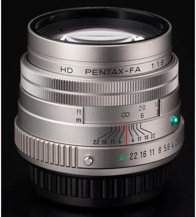 Alt view image 4 of 5 - Pentax Pentax HD 77mmF1.8 Limited Silver Limited Medium telephoto Prime Lens, High-Performance HD Coating, Round Diaphragm (27890)
