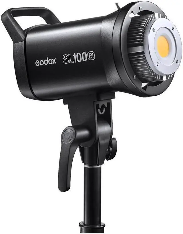 Alt view image 2 of 6 - Godox SL100Bi Bi-Color LED Video Light Kit With Glow 36" Octa EZ Lock Softbox and Light Stand