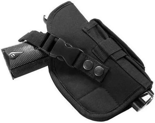 Alt view image 8 of 9 - Barska Men's Loaded Gear VX-200 Tactical Right Hand Vest - BI12018 (Black - One Size)