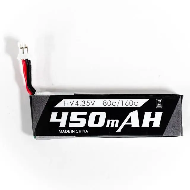 Alt view image 2 of 2 - Emax 1S 3.8V 450mah Lipo Battery for Tinyhawk Indoor FPV Racing Drone