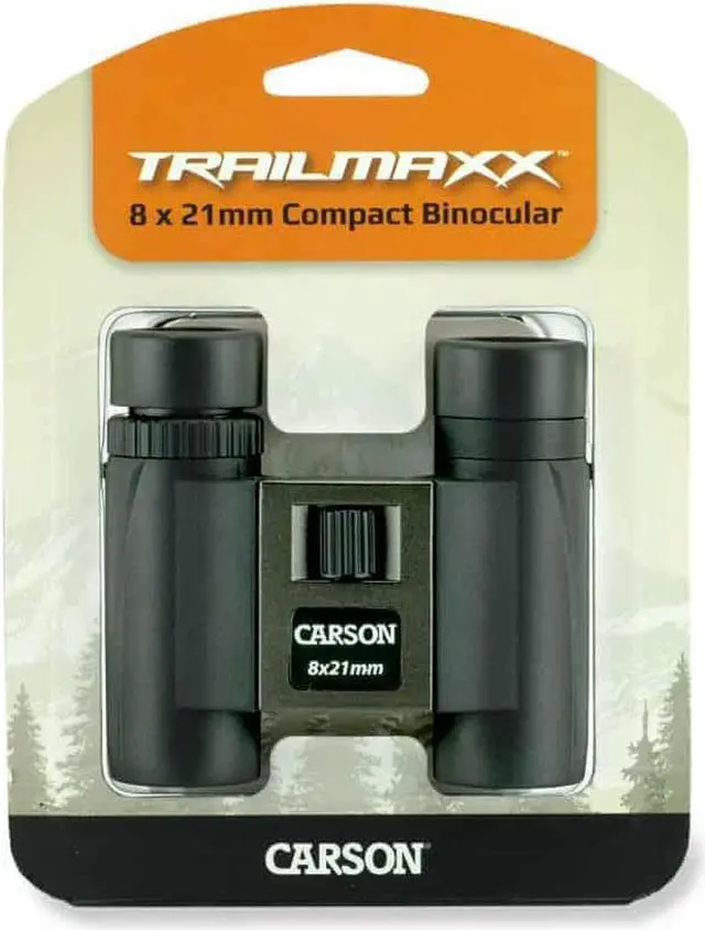 Alt view image 6 of 6 - Carson TM-821 TrailMaxx 8x21mm Compact Binoculars