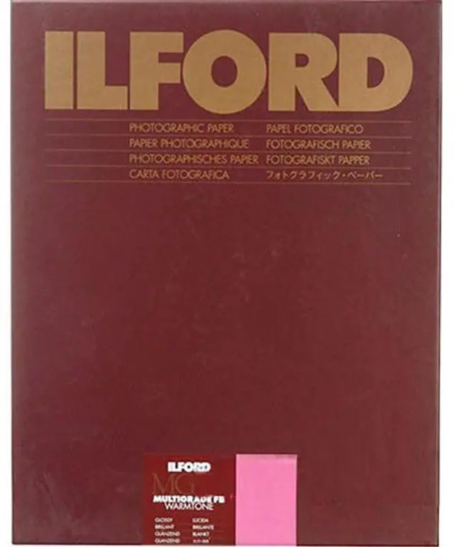 Alt view image 2 of 2 - Ilford Multigrade FB Warmtone Paper, 11x14", 10 Sheets, Glossy #1168383