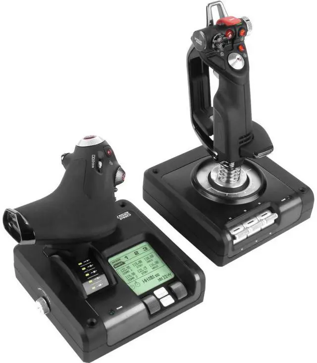 Alt view image 5 of 10 - Logitech G Saitek X52 Pro Flight Contol System