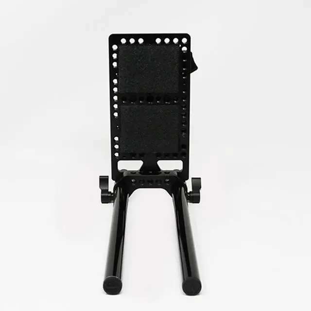 Alt view image 5 of 6 - Core SWX 15mm Rail Mount Cheese Plate with 3-Stud Battery Plate and 10" 2-Pin Coil Cable for Blackmagic Pocket 4K & 6K