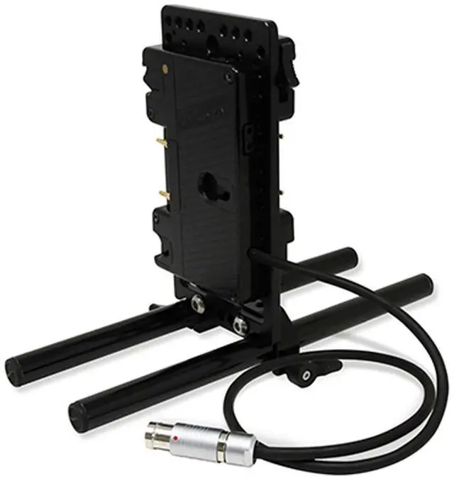 Main image of Core SWX 15mm Rail Mount Cheese Plate with Sharkfin 3-Stud Battery Plate and 18" 8-Pin LEMO Cable for Arri Mini Alexa/Mini Lf