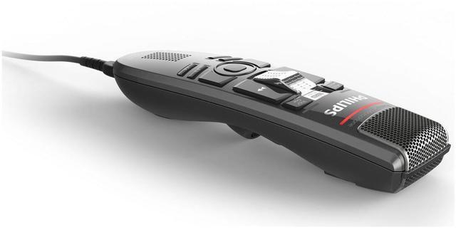 Alt view image 2 of 7 - Philips SpeechMike Premium Touch Dictation USB Microphone with Integrated Barcode Scanner, Slide-Switch
