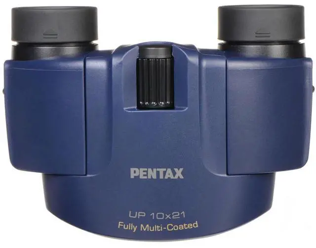 Alt view image 3 of 6 - Pentax 10x21 UP Series Weather Resistant Porro Prism Binocular with 5.0 Degree Angle of View, Navy