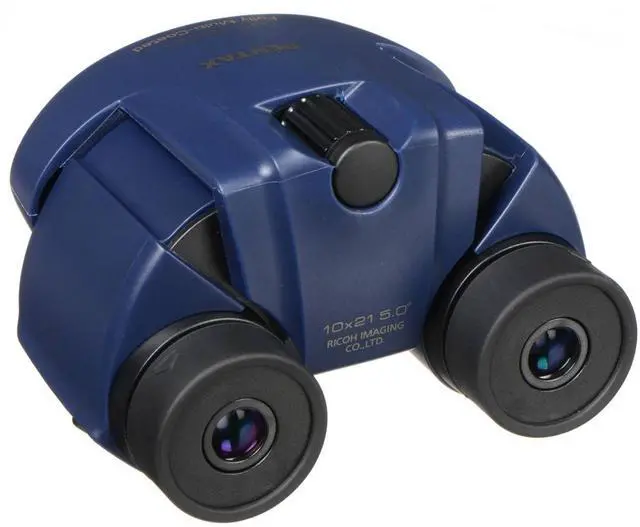 Alt view image 5 of 6 - Pentax 10x21 UP Series Weather Resistant Porro Prism Binocular with 5.0 Degree Angle of View, Navy
