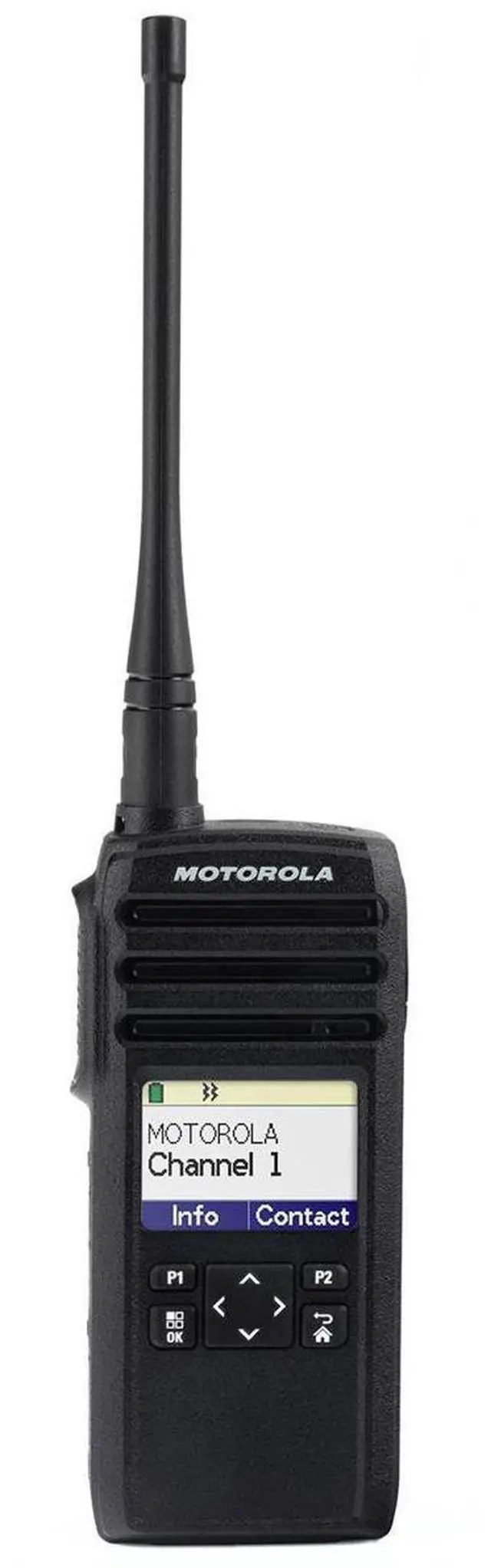 Alt view image 4 of 10 - Motorola DTR700 900 MHz 50-Channel Digital Two-Way Radio