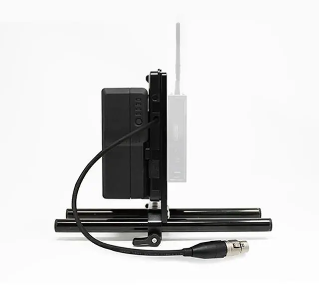 Alt view image 4 of 6 - Core SWX V-Mount Battery Plate with Cheese Plate, 15mm LWS Rod Clamp & 4-Pin XLR Cable