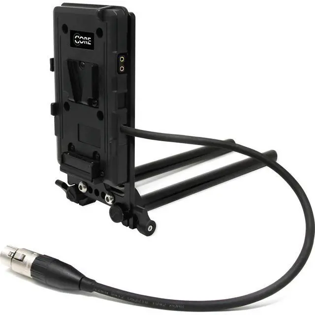 Main image of Core SWX V-Mount Battery Plate with Cheese Plate, 15mm LWS Rod Clamp & 4-Pin XLR Cable