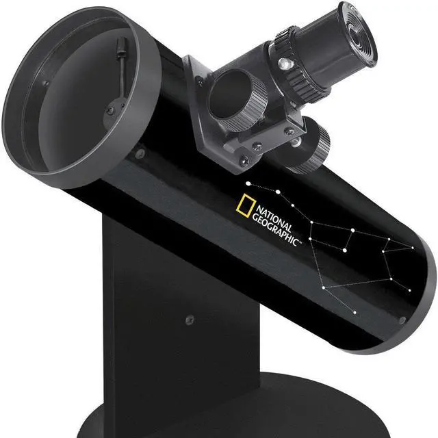 Alt view image 3 of 7 - ExploreOne National Geographic 18x-117x 76mm Mirror Diameter Reflector Telescope