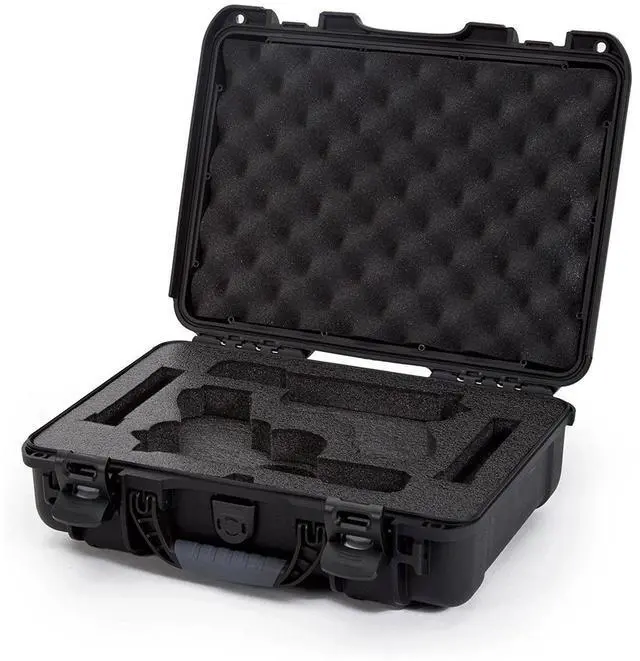 Main image of Nanuk 910 2Up Glock Pistol Case, Holds Two Glock Pistols & Two Magazines, Black