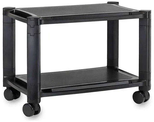 Alt view image 11 of 11 - Mount-It! Mobile Printer Stand with Wheels, 44 Lbs. Capacity