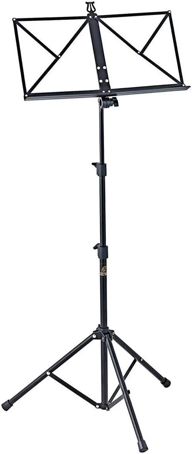 Main image of Ortega Guitars Portable Music Stand, 22 to 50" Height, Black #OMS-1BK