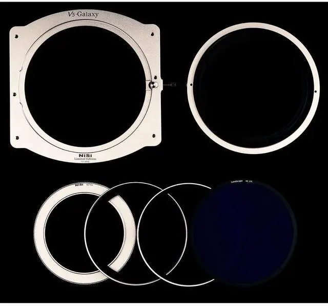 Alt view image 3 of 5 - Ikan NiSi V5 Galaxy 100mm Filter Holder with CPL and Adapter Rings