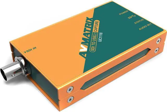Alt view image 2 of 4 - avmatrix uc1118 sdi to usb3.1 type-c uncompressed video capture