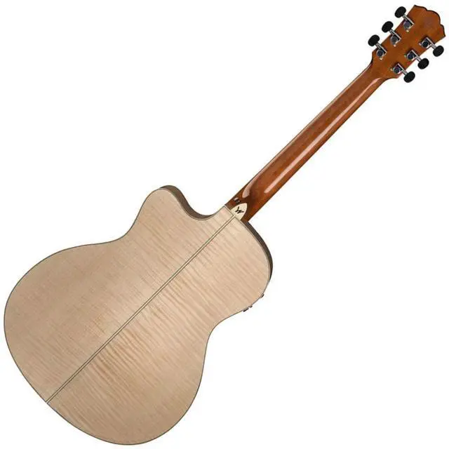 Alt view image 3 of 8 - Washburn AG40CEK-A Apprentice Grand-Auditorium Cutaway Acoustic-Electric Guitar
