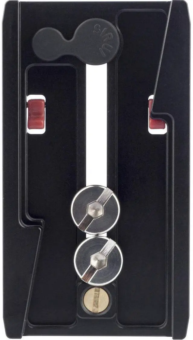 Alt view image 4 of 4 - Sirui VP-VH10QR Quick Release Platform with Camera Stoppers for VH-10 and VH-10X Fluid Video Heads