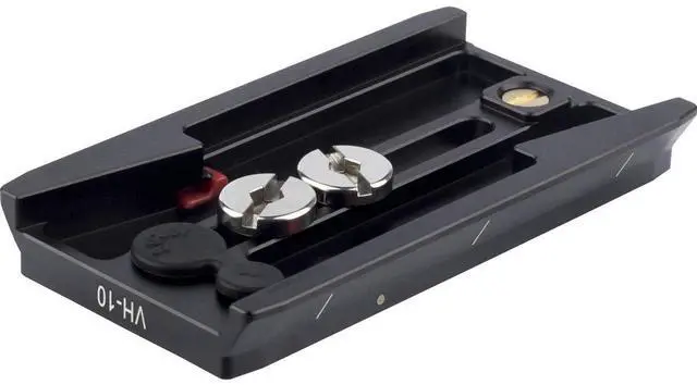 Alt view image 2 of 4 - Sirui VP-VH10QR Quick Release Platform with Camera Stoppers for VH-10 and VH-10X Fluid Video Heads
