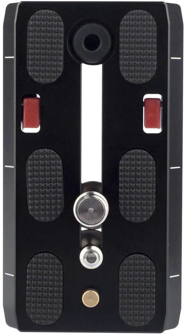 Alt view image 3 of 4 - Sirui VP-VH10QR Quick Release Platform with Camera Stoppers for VH-10 and VH-10X Fluid Video Heads