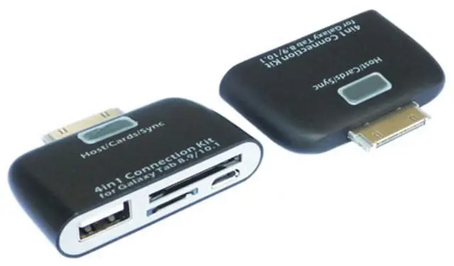 Main image of PPA International 4-in-1 Connection Kit for Samsung Galaxy Tab #SAMTABCONNK