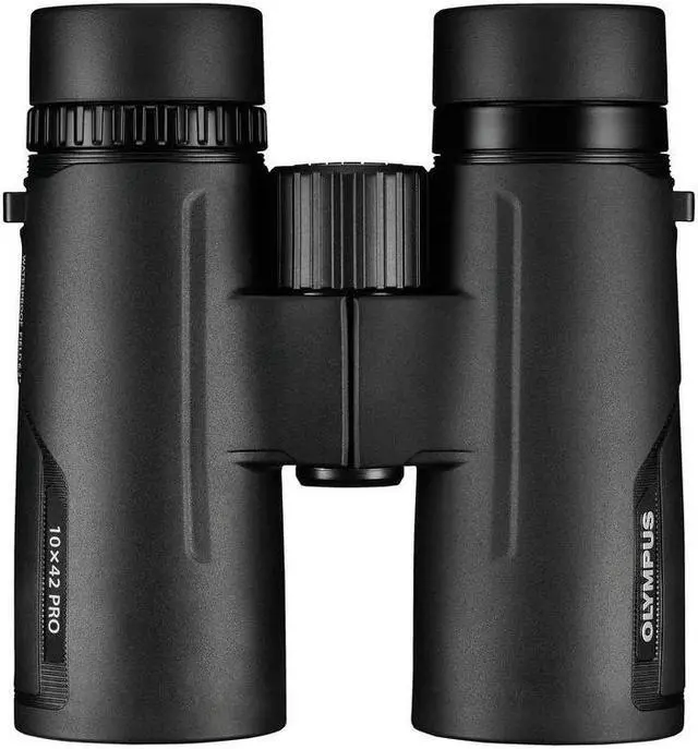 Alt view image 2 of 7 - Olympus 10x42 PRO Ser. ED Roof Prism Binocular, 6.2 Degree Angle of View, Black