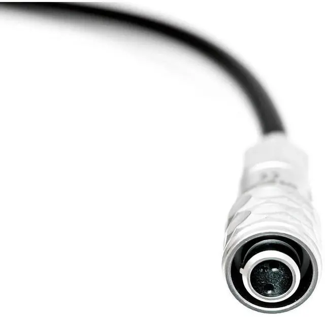 Alt view image 4 of 7 - Kondor Blue Coiled D-Tap to BMPCC 4K/6K Power Cable, Black #KBWEIPUBM4KCOILBKFBM