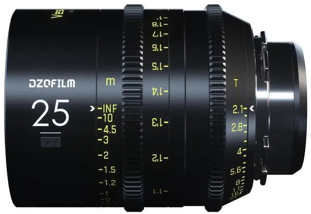 Alt view image 2 of 6 - DZOFILM Vespid Prime 25mm T2.1 Cinema Lens for PL & EF Mount