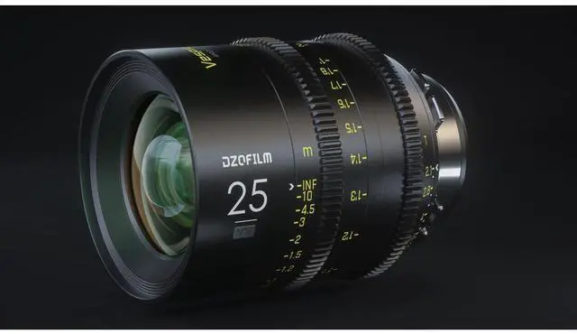 Alt view image 5 of 6 - DZOFILM Vespid Prime 25mm T2.1 Cinema Lens for PL & EF Mount