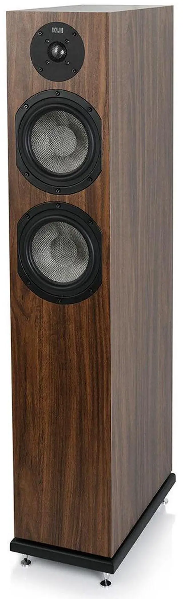 Alt view image 2 of 7 - KLH Concord Floorstanding Speaker, European Walnut