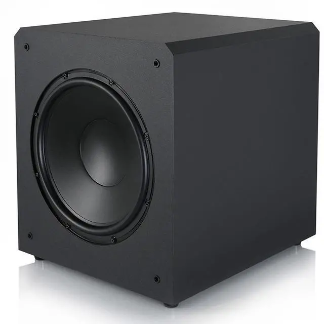Main image of KLH Stratton 12" 500W Powered Subwoofer, Carbon Black