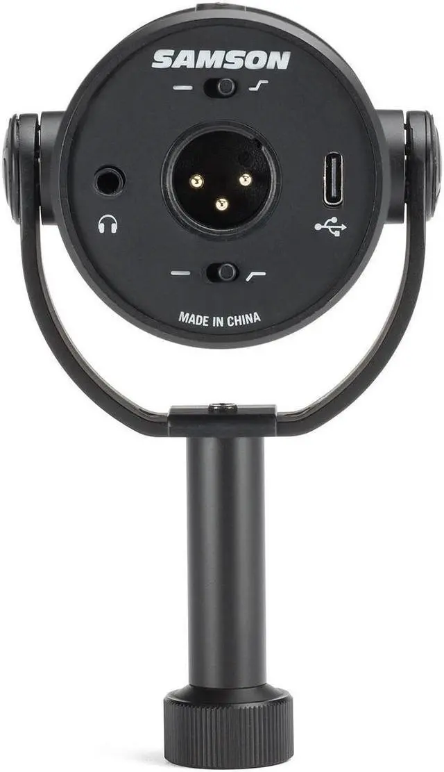 Alt view image 13 of 16 - Samson Q9U XLR/USB Dynamic Broadcast Microphone