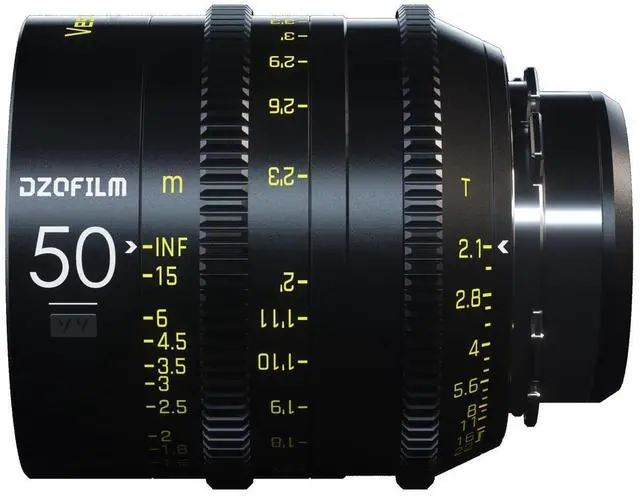 Alt view image 2 of 6 - DZOFILM Vespid Prime 50mm T2.1 Cinema Lens for PL & EF Mount