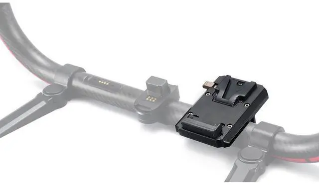 Alt view image 2 of 2 - Tilta V-Mount Battery Plate for DJI RS 2 Ring Grip, Black #TGA-RG-V