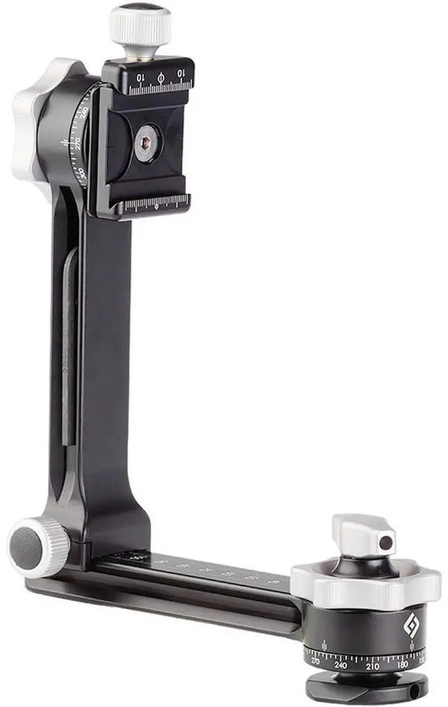 Main image of Really Right Stuff PG-01 Compact Pano-Gimbal Head with Screw-Knob Clamp and Integral Leveling Base