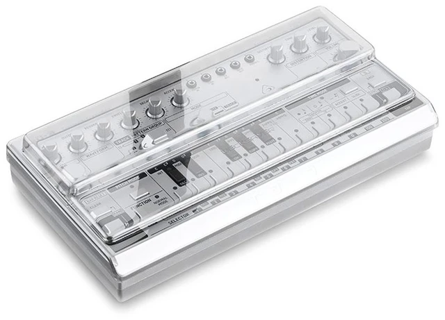 Main image of Decksaver Cover for Behringer TD-3 RD-6 Groovebox, Smoked/Clear