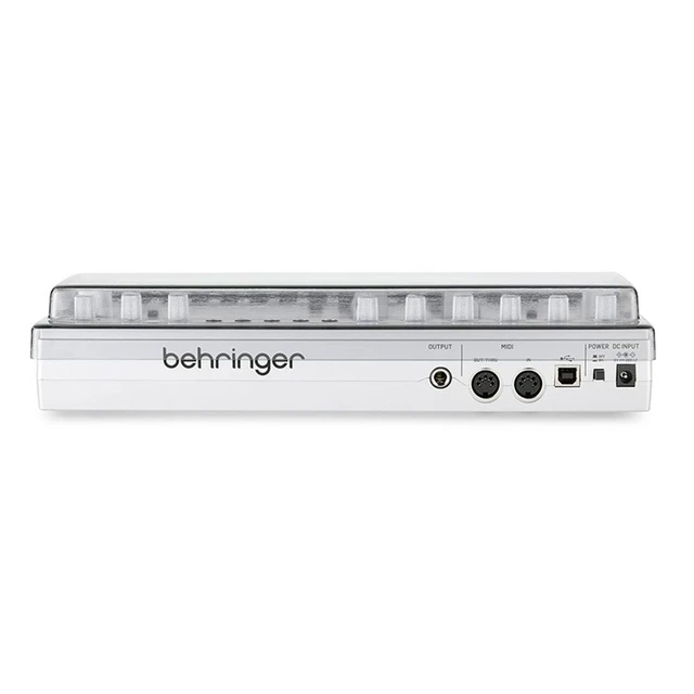 Alt view image 4 of 5 - Decksaver Cover for Behringer TD-3 RD-6 Groovebox, Smoked/Clear