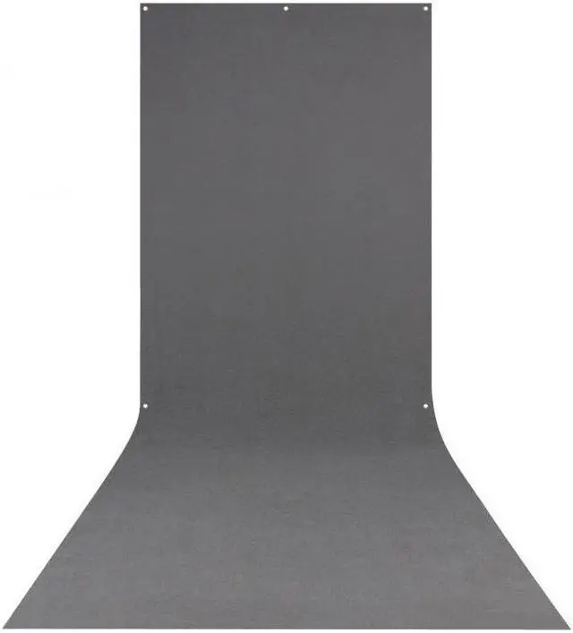 Main image of Westcott X-Drop 5x12' Wrinkle-Resistant Backdrop, Neutral Gray Sweep #620S