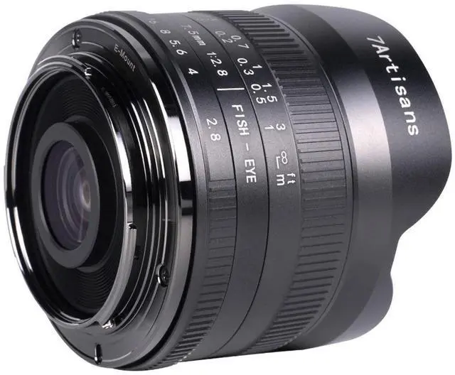 Alt view image 3 of 7 - 7artisans 7.5mm f/2.8 Mark II Fisheye Lens for Nikon Z Mount #A305B-II