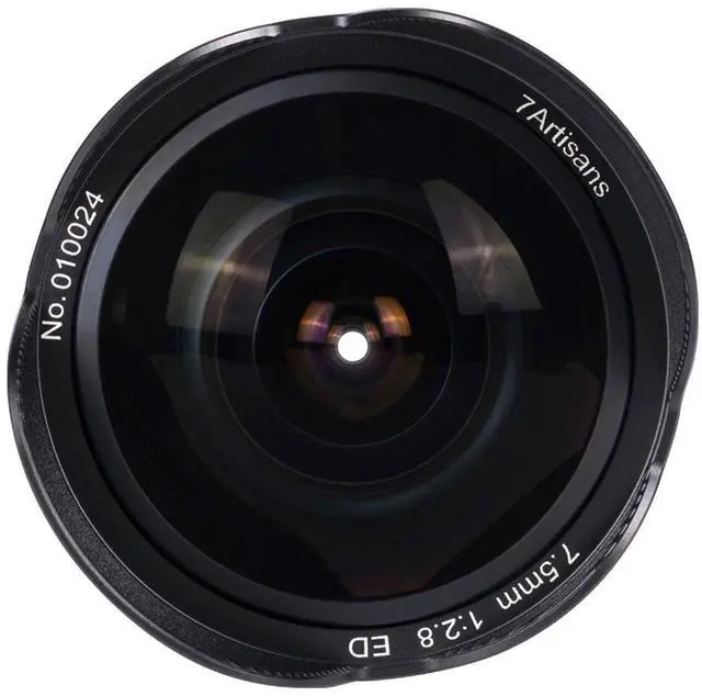 Alt view image 5 of 7 - 7artisans 7.5mm f/2.8 Mark II Fisheye Lens for Nikon Z Mount #A305B-II