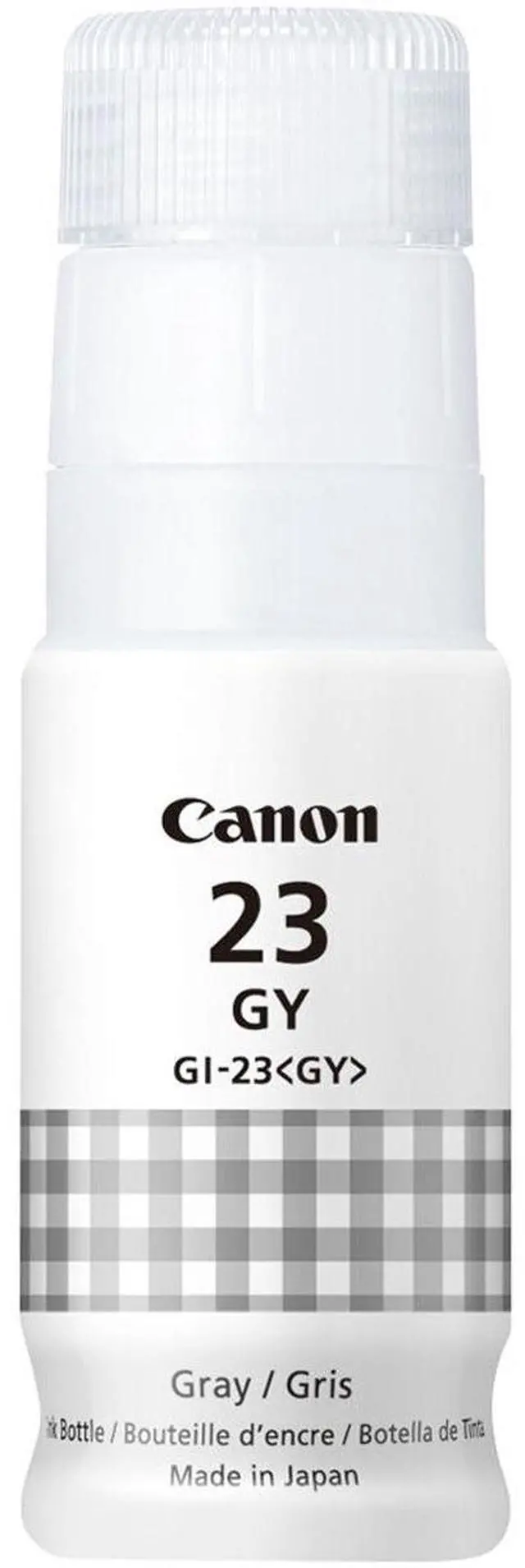 Alt view image 4 of 4 - Canon GI-23 Gray Ink Bottle for PIXMA G620 Wireless MegaTank Photo AIO Printer