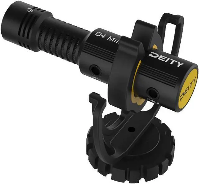 Alt view image 2 of 3 - Deity Microphones V-Mic D4 Mini Supercardioid Camera Microphone, Black