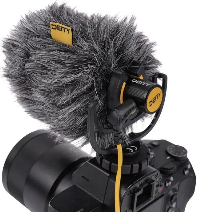 Alt view image 3 of 3 - Deity Microphones V-Mic D4 Mini Supercardioid Camera Microphone, Black