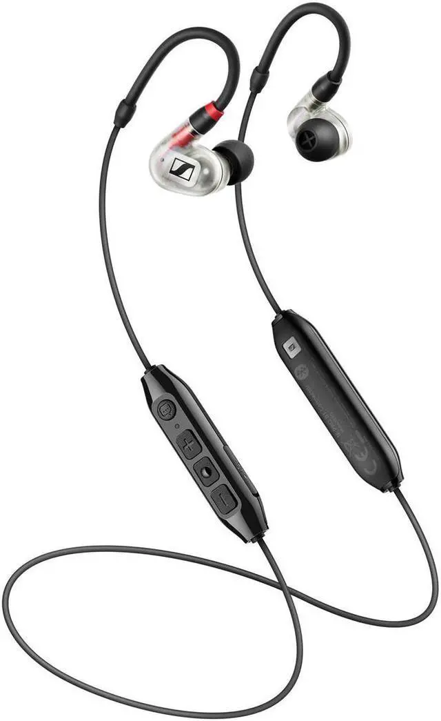 Alt view image 4 of 10 - Sennheiser IE 100 PRO Wireless In-Ear Headphones (Clear)