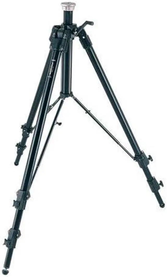 Alt view image 2 of 8 - Manfrotto Bogen Black Aluminium Super Pro Tripod W/geared Column(8.76' Tall) 161